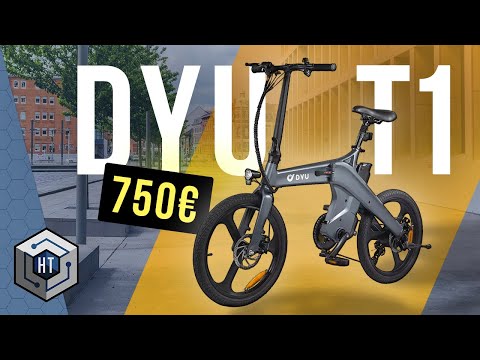 DYU T1 E-Bike │ klappbar + Drehmomentsensor │ Bestes 2024 unter 750 EUR im Test!?