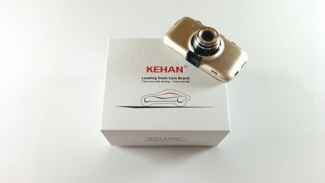 Kehan K800 DVR Car Dash Cam Test