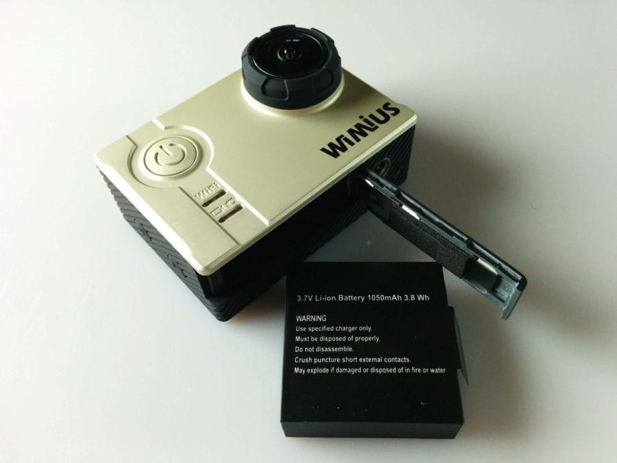 WIMIUS A1 Action Cam Akku