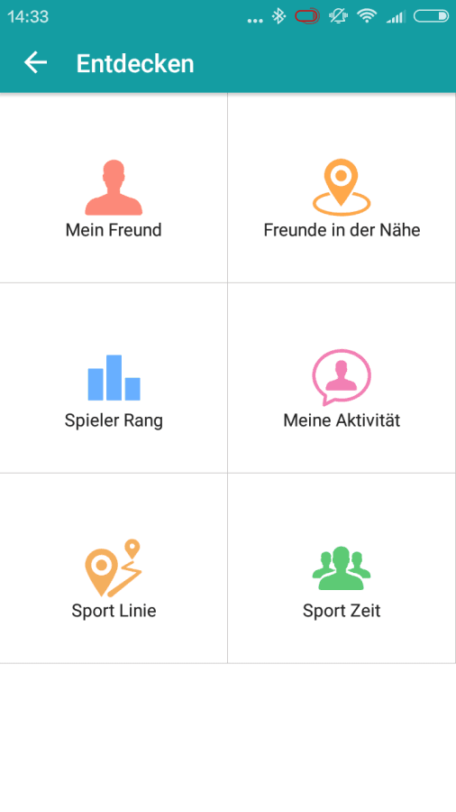 Fundo Wear App Übersicht