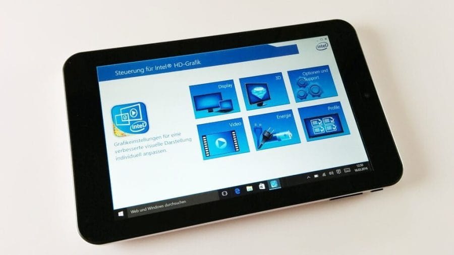 iRULU WalknBook 7 Zoll Display Intel Grafik2