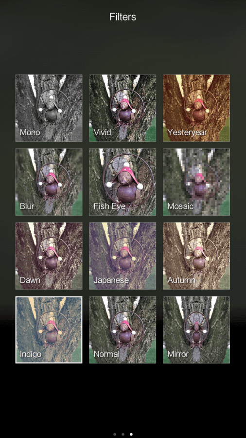 MIUI 7 Kamera App Filter