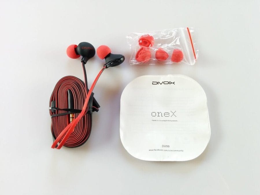 UMi DIVOIX DV99 In-Ear Lieferumfang