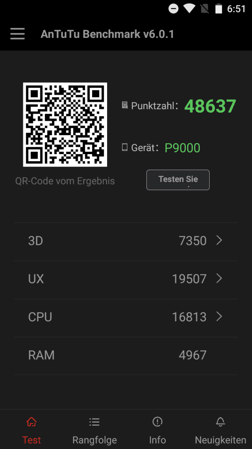 Elephone P9000 AnTuTu Benchmark