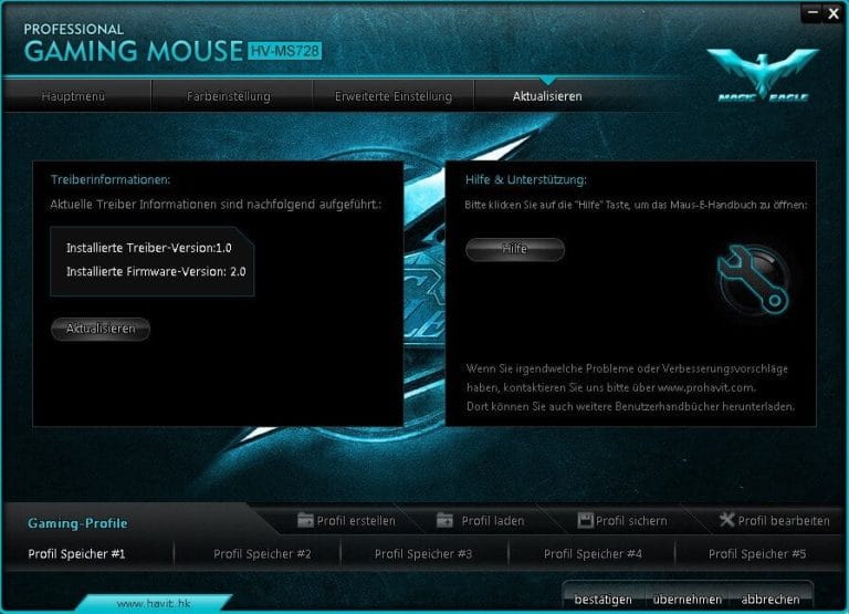 Havit Gaming Maus Software Treiber Hilfe