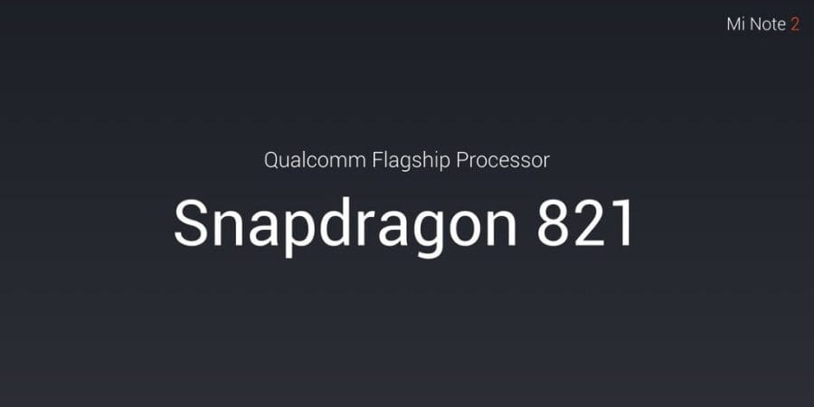 Xiaomi Mi Note 2 Snapdragon 821