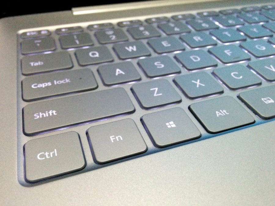 Xiaomi Notebook beleuchtete Tastatur