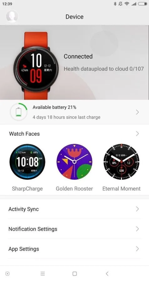 Amazfit pace ios app on sale