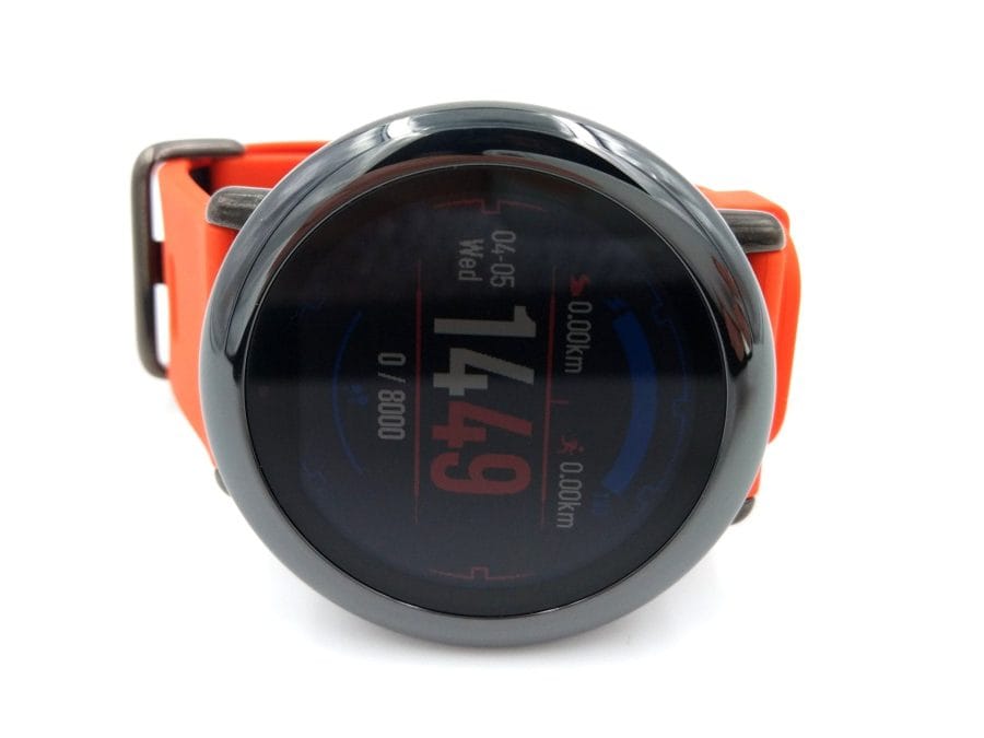 Transflektives Display der Huami Amazfit