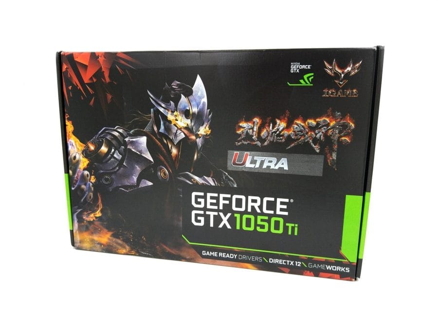 Colorful GTX 1050 Ti Box Vorderseite