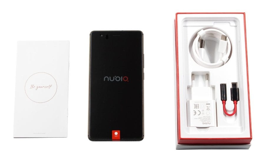 Nubia Z17 Lite Lieferumfang