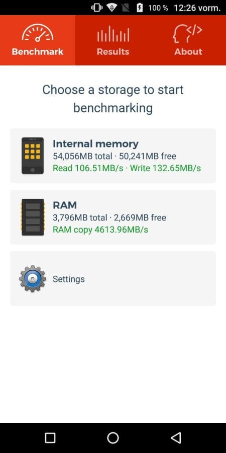 Vernee Mix 2 A1 SD Test