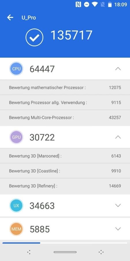 AnTuTu benchmark