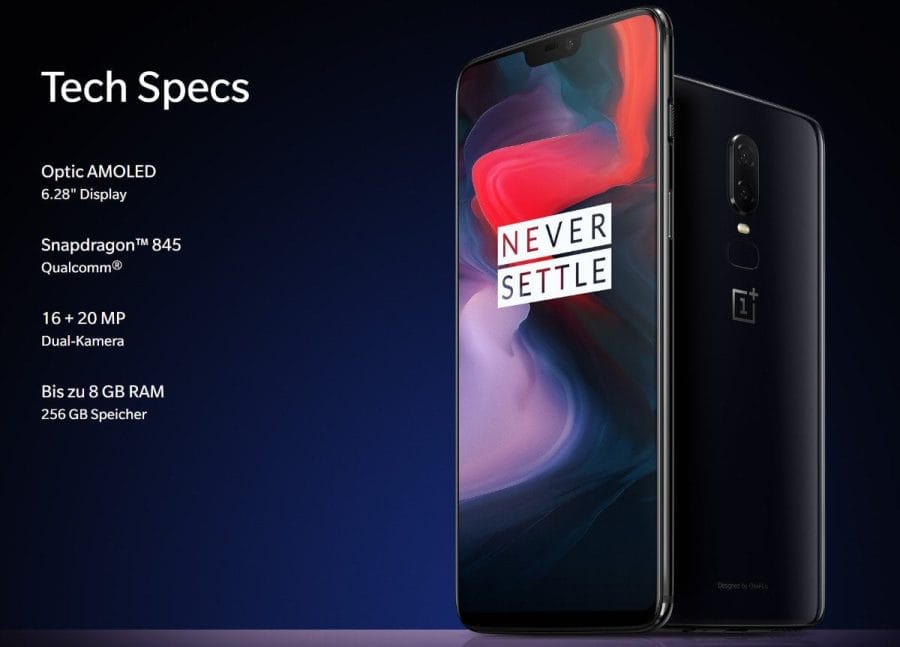 Du möchtest das OnePlus 6 kaufen? In unserem Preisvergleich findest du garantiert den günstigsten Preis!