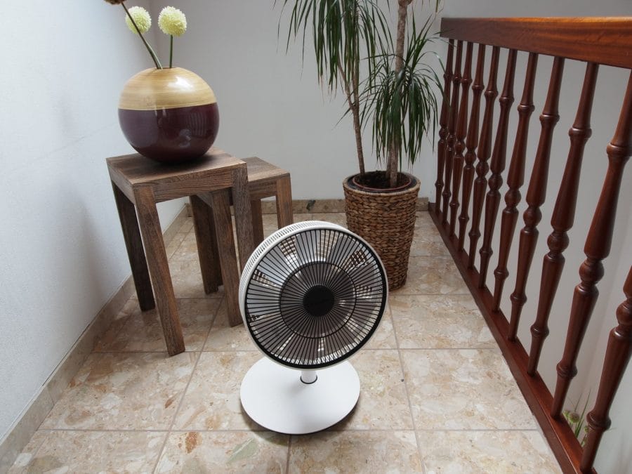 Der GreenFan als Tischventilator