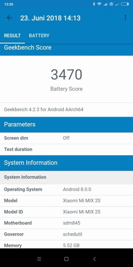 Geekbench Akkutest (1)