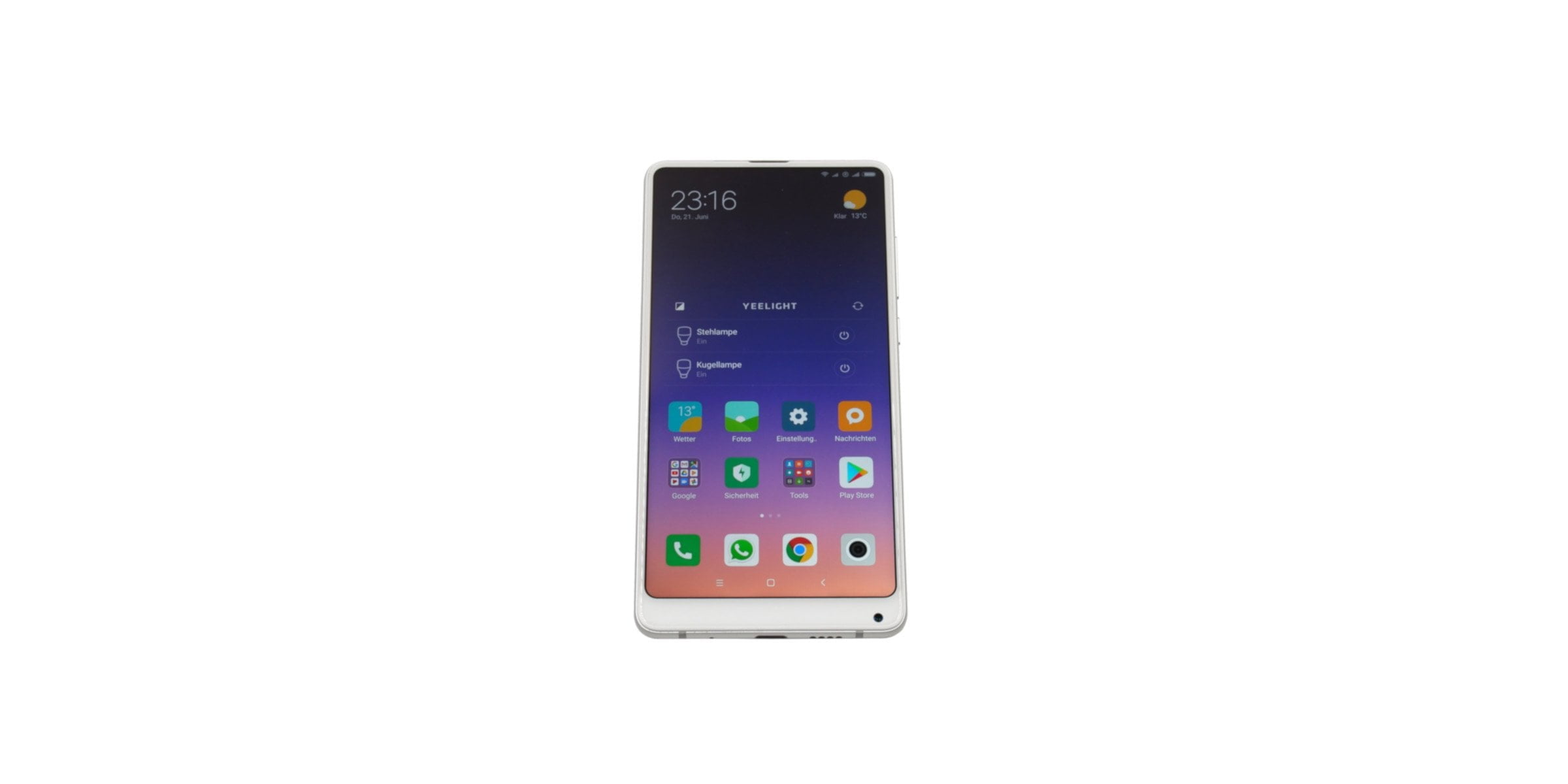 Xiaomi présente un écran de smartphone sans caméra visible - Les Numériques