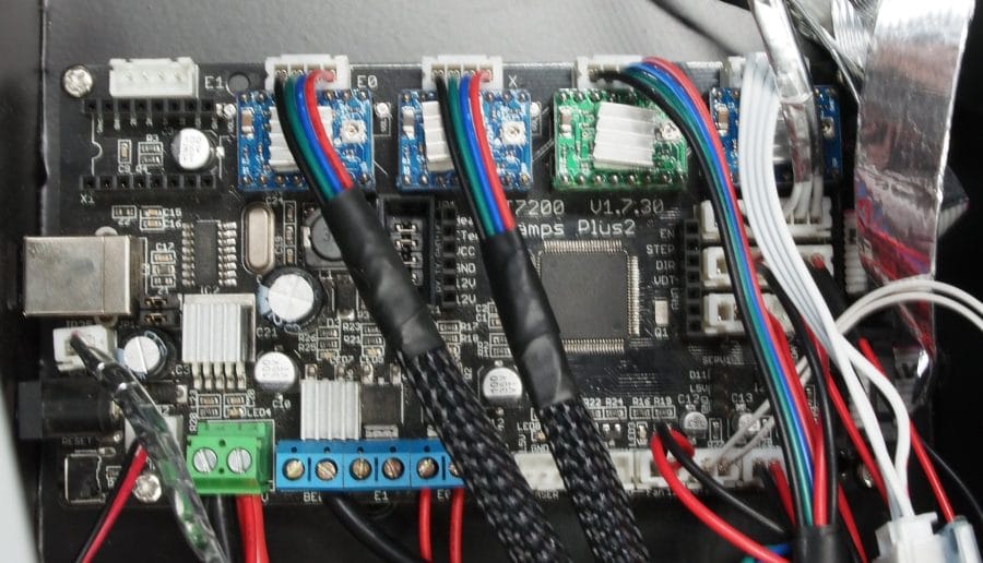 Das Ramps Mainboard des Alfawise U10