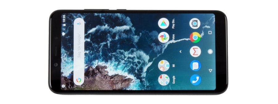 Xiaomi Mi A2 Vorderseite mit Display