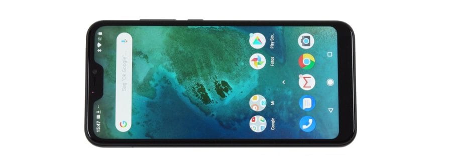 Xiaomi Mi A2 Lite Vorderseite mit Display