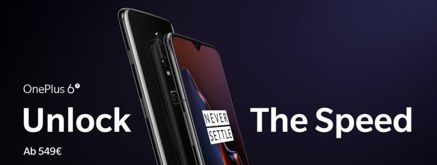 Hier kannst du das OnePlus 6T kaufen.