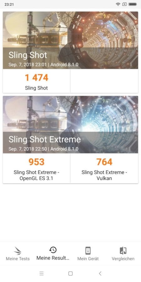 Xiaomi Mi Max 3 3DMark Benchmarktest