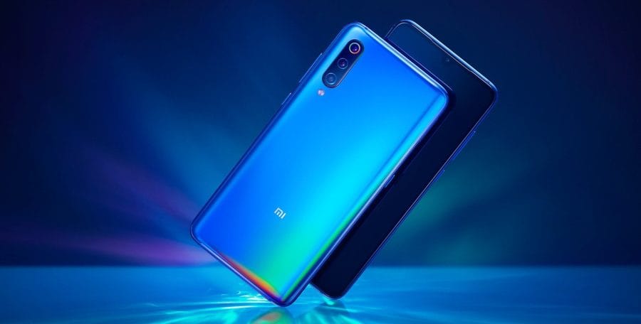 Xiaomi Mi 9 in Holo-Blau