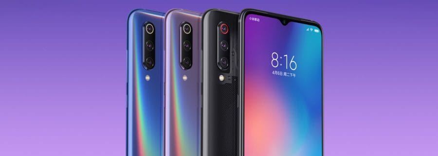 Farben des Xiaomi Mi 9