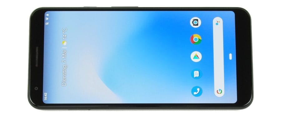 Google Pixel 3a XL Vorderseite