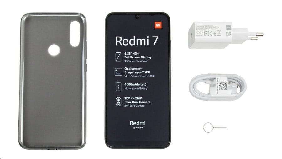 Xiaomi Redmi 7 Lieferumfang