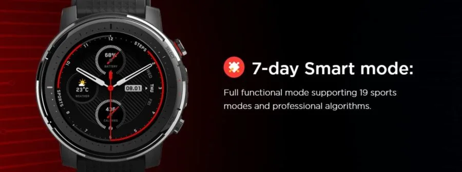 Huami Amazfit Stratos 3 Sports Smartwatch now available