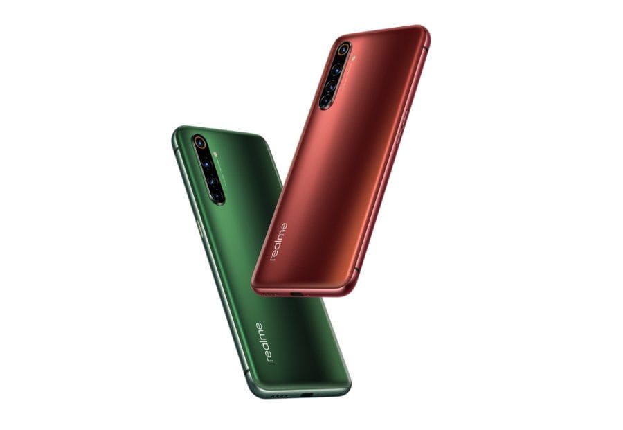 Hochwertiges Design des Realme X50 Pro