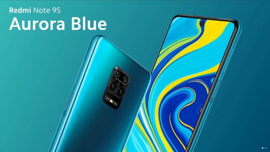 Redmi Note 9S Blau