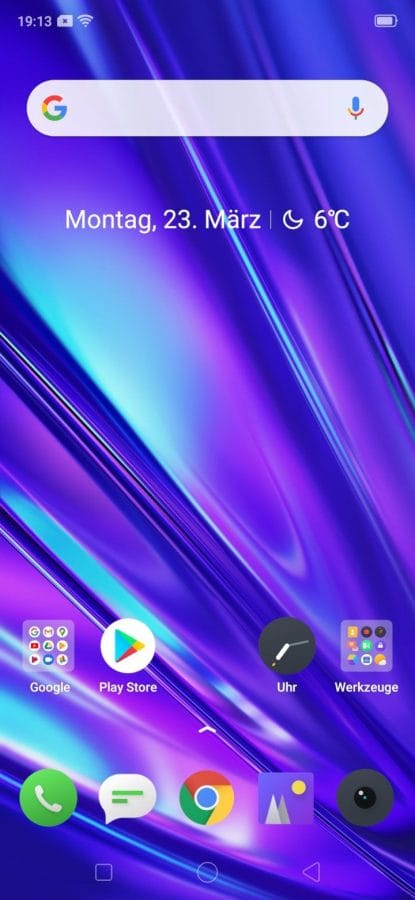 ColorOS 6 - Homescreen