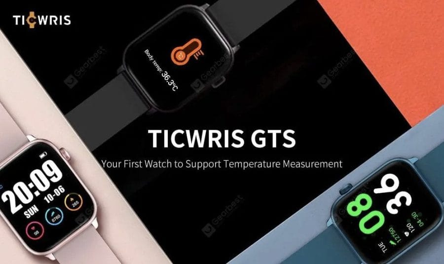 Die erste Smartwatch mit Thermometer.