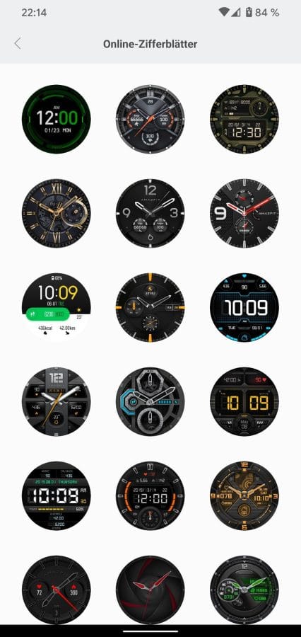 Amazfit App Watchfaces (1)