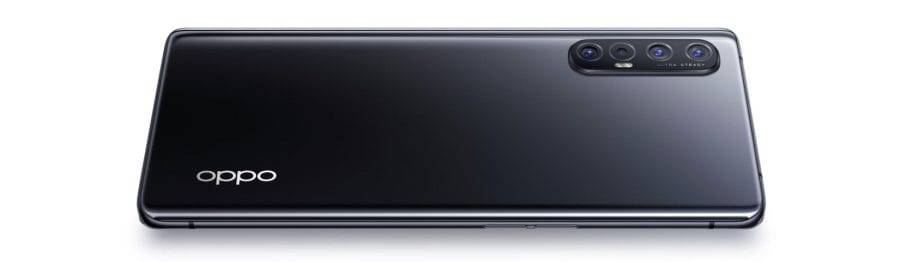 Das OPPO Find X2 Neo in Moonlight Black.