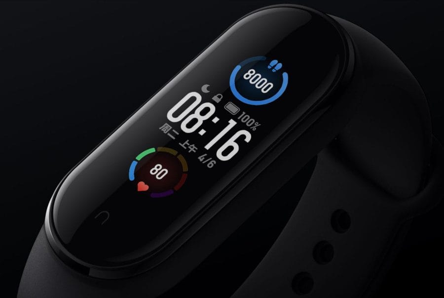 Xiaomi Mi Band 5 AMOLED Display.