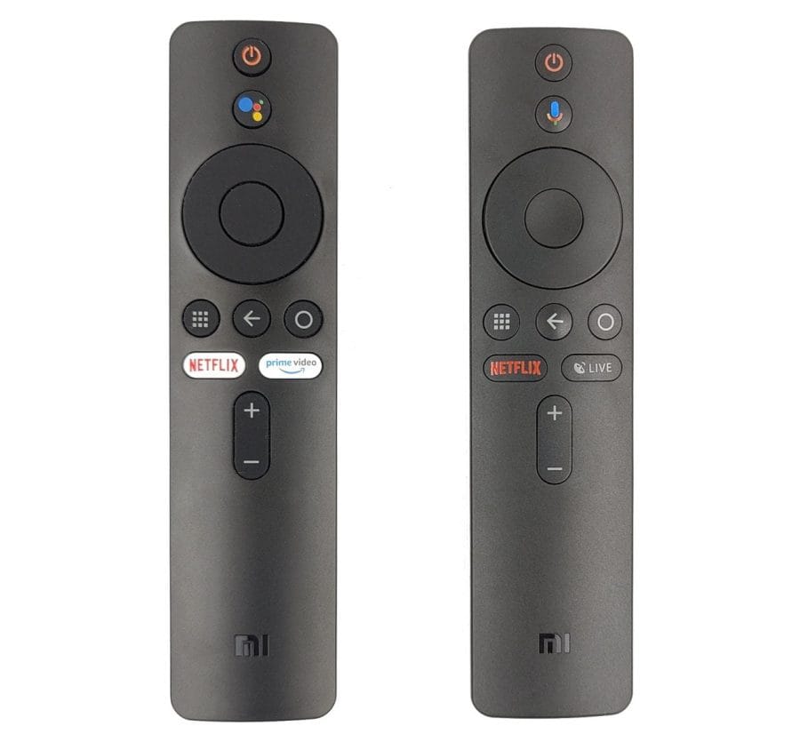 Vergleich Xiaomi Mi TV Stick Fernbedienung mit Xiaomi Mi Box S Fernbedienung