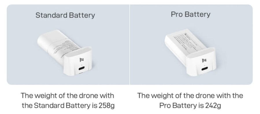 FIMI X8 Mini Standard und Pro Akku