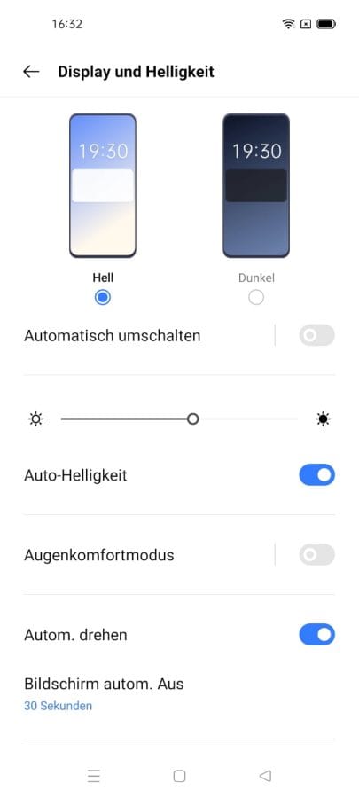 realme 8 Pro Display Einstellungen (1)