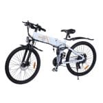 EZIOR M26 Folding Electric Bike 48V 10Ah Battery 500W Brushless Motor 26 inch Tire Aluminum Alloy Frame Shimano 7-speed Shift Max Speed 30km/h LCD Meter Disk Brake