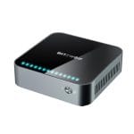 BlitzWolf BW-MPC1 Intel Celeron J4125 8GB LPDDR4 128GB eMMC Mini PC Quad Core 2.0Ghz to 2.7Ghz BT5.0 Windows 10 Pro Desktop PC HD2.0 VGA LED Light Mini Computer