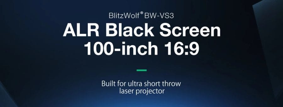 BlitzWolf ARL Beamer Leinwand Projection Screen