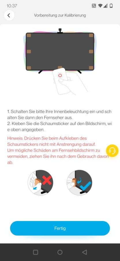 Govee App Kalibrierung (1)