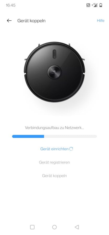 realme Saugroboter realme Link App Einrichtung (3)