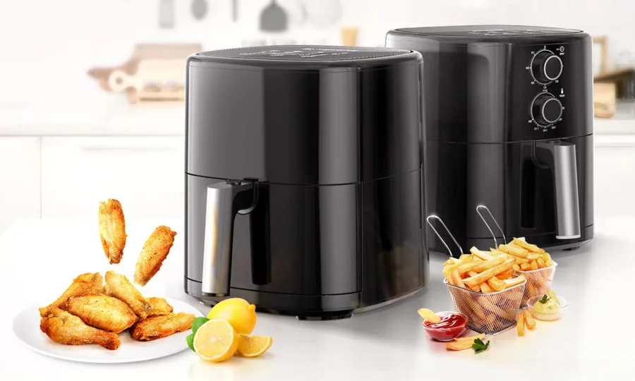 BlitzHome BH AF2 AirFryer test hot air fryer with app control