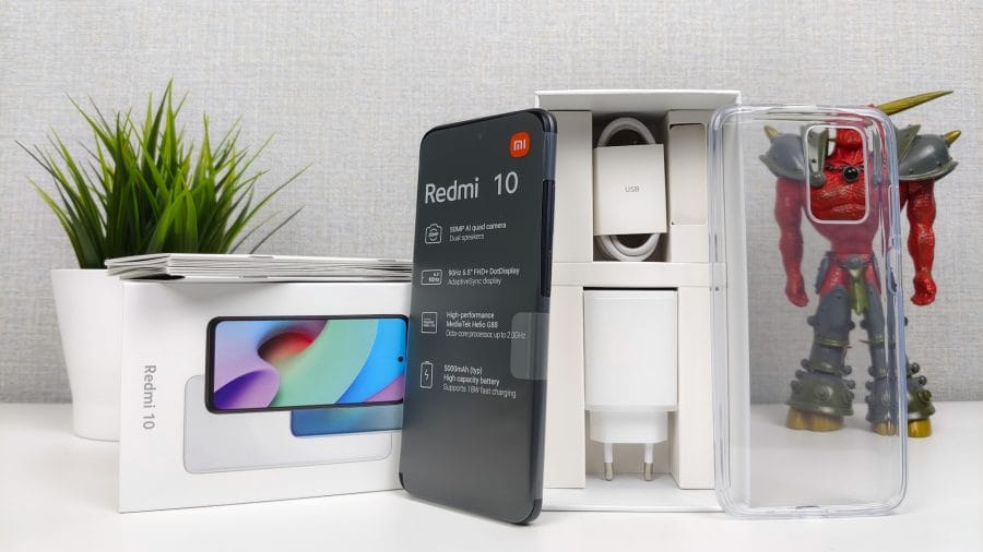 Redmi 10 Smartphone Lieferumfang