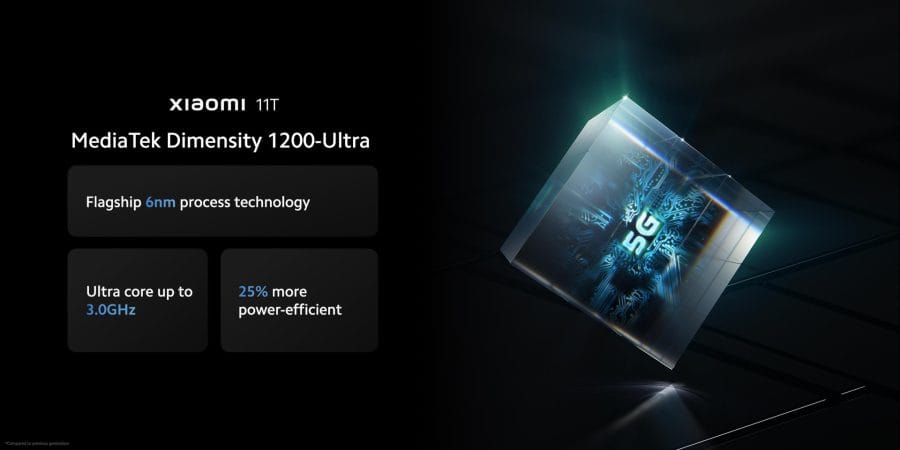 Xiaomi 11T MediaTek Dimensity 1200 Ultra