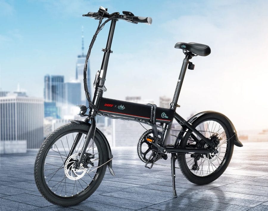 LAOTIE X FIIDO D4s Pro Elektrofahrrad von der Seite